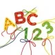 Quercetti Varstymo žaidimas "ABC + 123 " Quercetti Varstymo žaidimas "ABC + 123 "